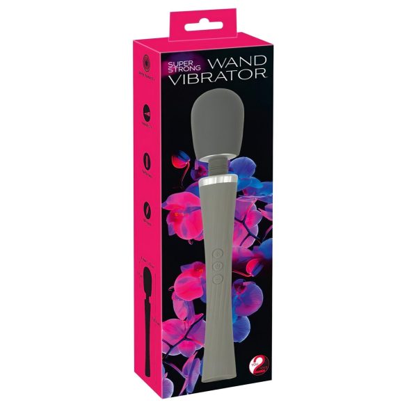 You2Toys - Super Strong Wand - masažni vibrator (siva)
