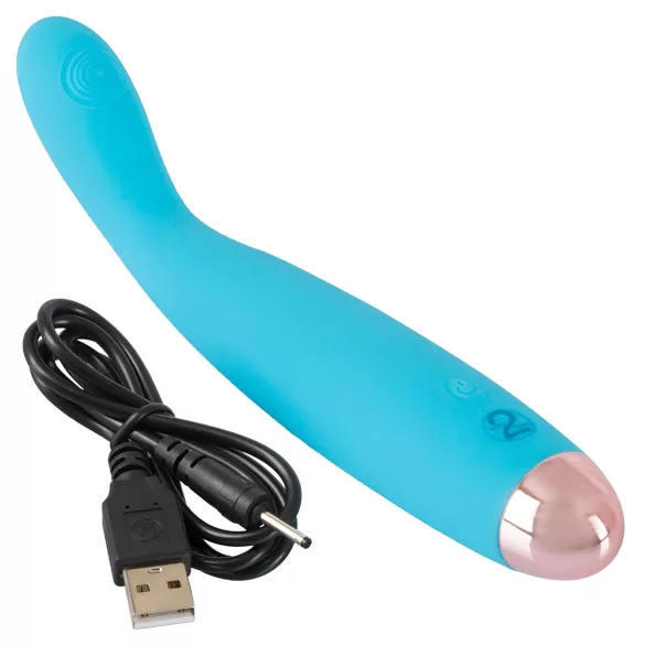 Cuties Mini - bežični, vodootporni, G-tačka vibrator (tirkiz)