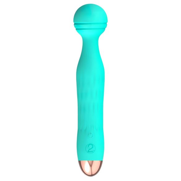 Cuties Mini Wand - bežični, vodootporni masažni vibrator (zeleni)