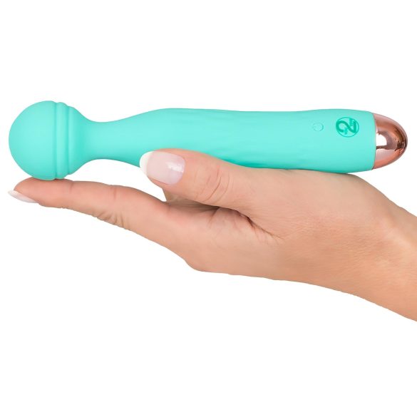 Cuties Mini Wand - bežični, vodootporni masažni vibrator (zeleni)