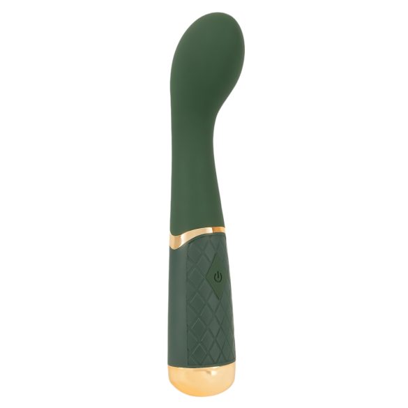 Emerald Love - vodootporni G-tačka vibrator (zeleni)
