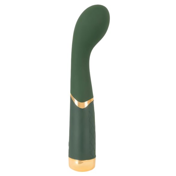 Emerald Love - vodootporni G-tačka vibrator (zeleni)