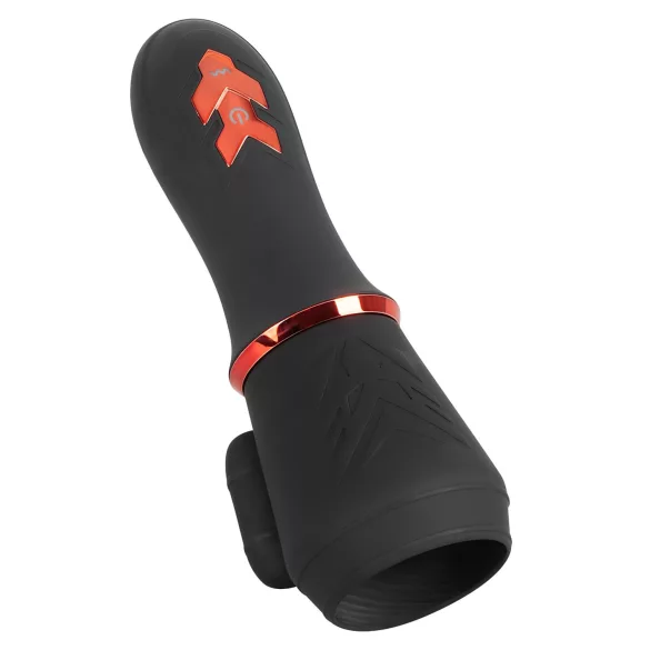 Rebel - bežični vibrator sa 2 motora (crna)