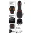 Rebel - bežični vibrator sa 2 motora (crna)