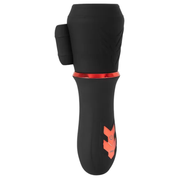 Rebel - bežični vibrator sa 2 motora (crna)