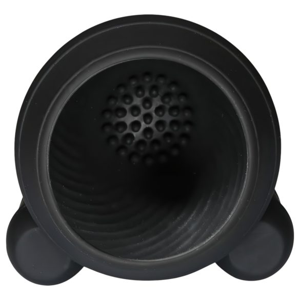 Rebel - bežični vibrator sa 2 motora (crna)