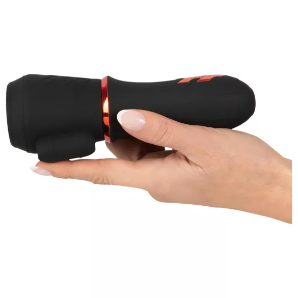 Rebel - bežični vibrator sa 2 motora (crna)