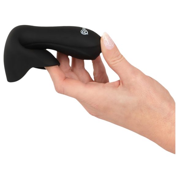 Rebel – vibracioni penis stimulator sa dilatorom (crni)