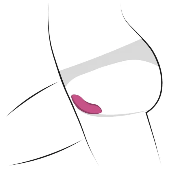 Svakom Edeny - pametan vibrirajući gaćni vibrator (ljubičasti)