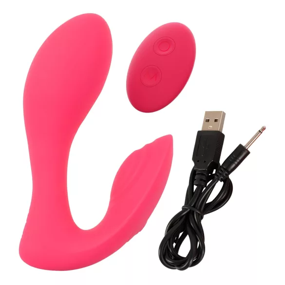 SMILE Gaćice - bežični 2u1 vibrator na punjenje (roze)