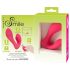 SMILE Gaćice - bežični 2u1 vibrator na punjenje (roze)