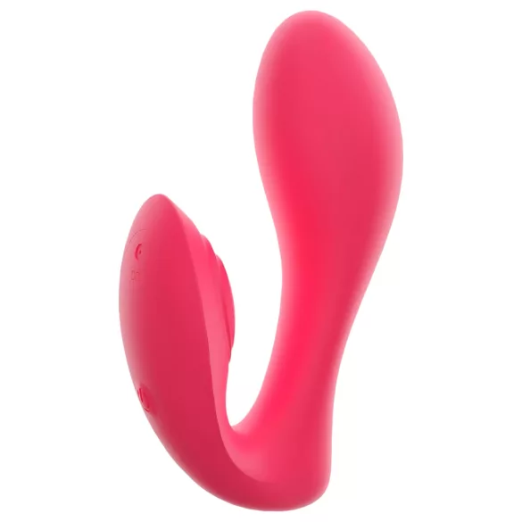 SMILE Gaćice - bežični 2u1 vibrator na punjenje (roze)