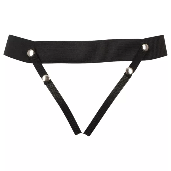 You2Toys Strap-on - šuplje, podesive prirodne boje (vibrator)