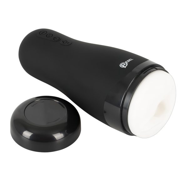 Rebel 3 funkcije - punjiva, grejna veštačka vagina masturbator