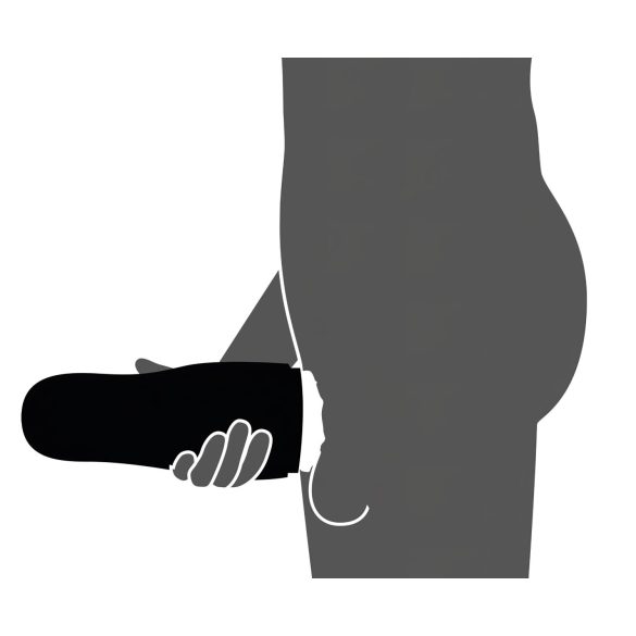 Rebel 3 funkcije - punjiva, grejna veštačka vagina masturbator