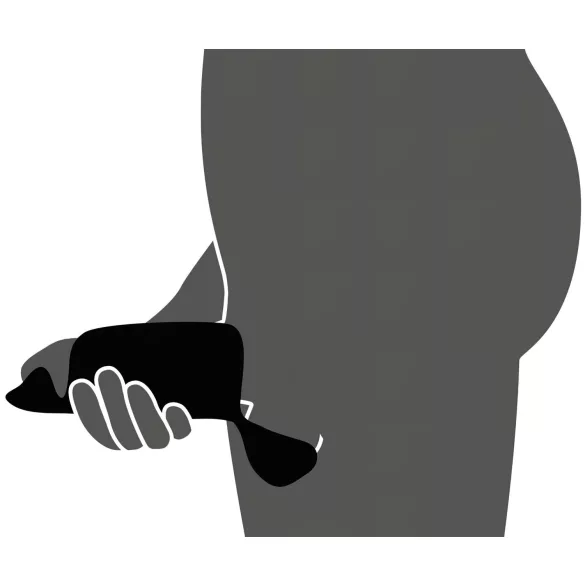 Rebel - Vibro masažer sa tri motora (crni)