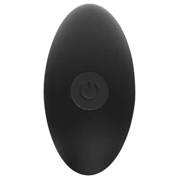 ANOS - punjivi, vodootporni crni vibrator za prostate