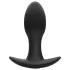 ANOS - punjivi, vodootporni crni vibrator za prostate