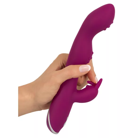 SMILE - Fleksibilni vibrator sa klitoralnim i G-tačkom stimulacijom (ljubičasti)