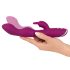 SMILE - Fleksibilni vibrator sa klitoralnim i G-tačkom stimulacijom (ljubičasti)
