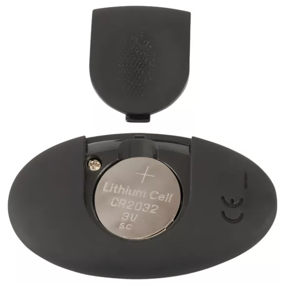 Rebel RC - bežični analni vibrator na naduvavanje (crni)