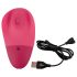 SMILE Thumping Touch - punjivi pulsirajući vibrator za klitoris (roze)