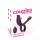 Couples Choice - punjiva, daljinska prsten za penis (ljubičasta)