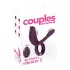 Couples Choice - punjiva, daljinska prsten za penis (ljubičasta)