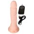 Nature Skin - vibrator sa vakuumom (prirodan)
