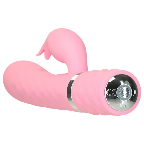 Pillow Talk Lively - bežični vibrator sa dodatkom za klitoris (roze)