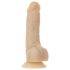 Naked Addiction Rotating 7 - rotirajući vibrator (18cm) - prirodan izgled