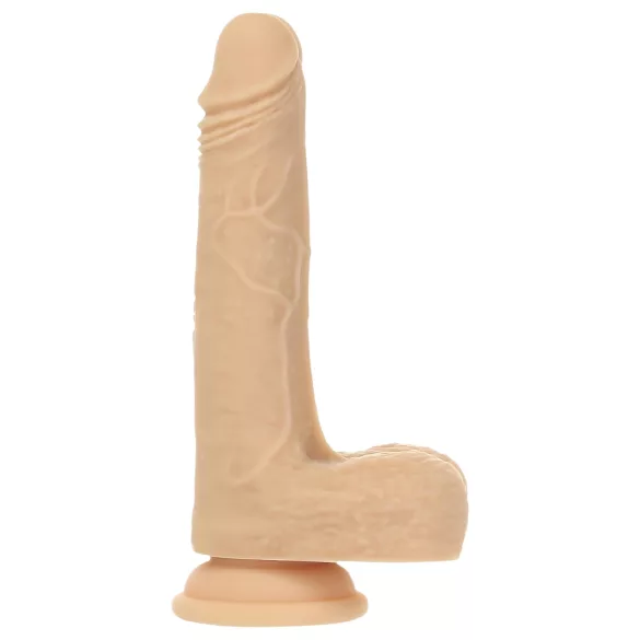 Naked Addiction 7,5 - Teleskop vibratori (19cm) - prirodan