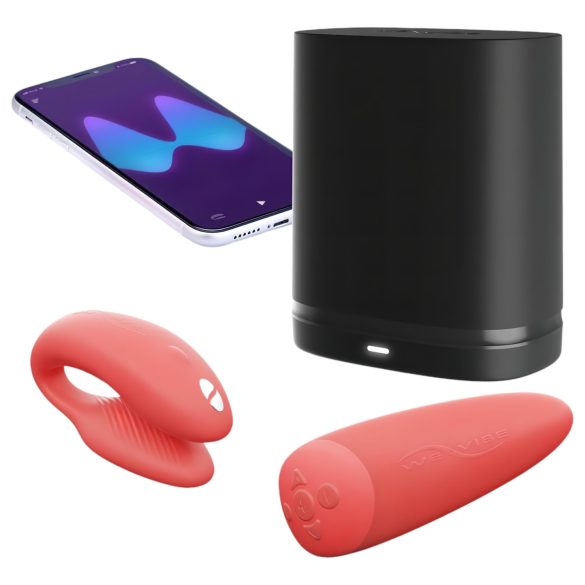 We-Vibe Chorus - pametni vibrator za parove na baterije (narandžasti)