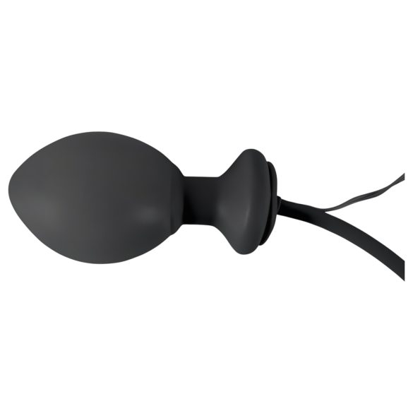 You2Toys - naduvavajući analni vibrator (crni)