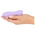 Cuties Mini 3 - vodootporni spiralni vibrator s baterijom (ljubičasti)