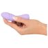 Cuties Mini 3 - vodootporni spiralni vibrator s baterijom (ljubičasti)