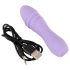 Cuties Mini 3 - vodootporni spiralni vibrator s baterijom (ljubičasti)