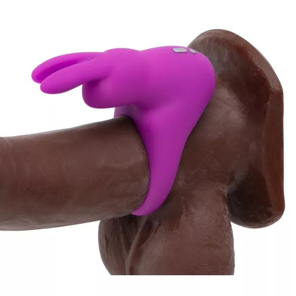 Happyrabbit Cock Kit - vibrirajući prsten za penis sa futrolom (ljubičasta)