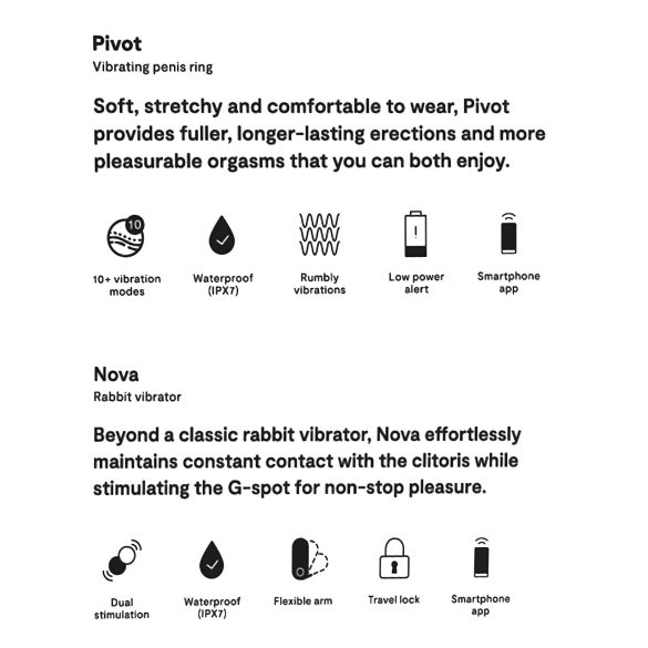 We-Vibe Date Night - set pari vibrator (2 dela)