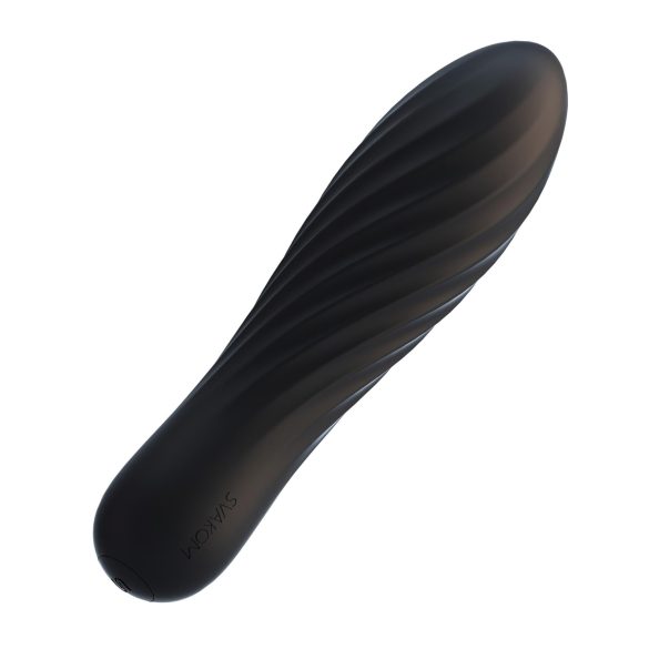 Svakom Tulip - punjivi mini vibrator (crni)