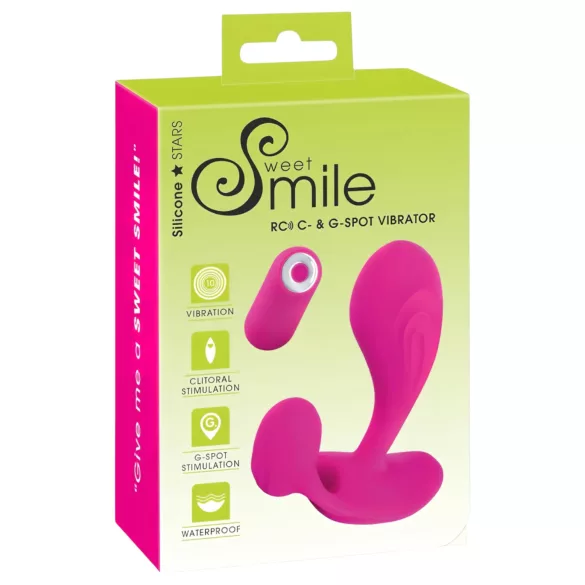 SMILE RC - bežični G-tačka vibrator sa baterijom (pink)