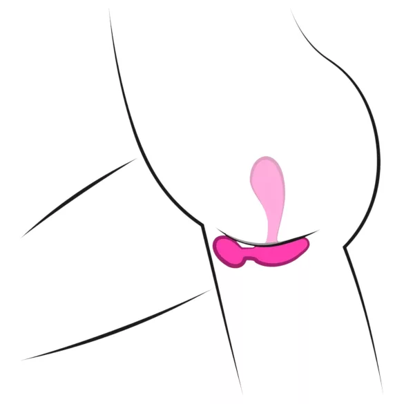 SMILE RC - bežični G-tačka vibrator sa baterijom (pink)