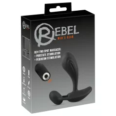 Rebel RC - 2u1 prostata vibrator (crna)