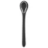 Penis plig dilator - akumulatorski, vibracioni dilator (1 cm, crni)