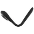 Penis plig dilator - akumulatorski, vibracioni dilator (1 cm, crni)