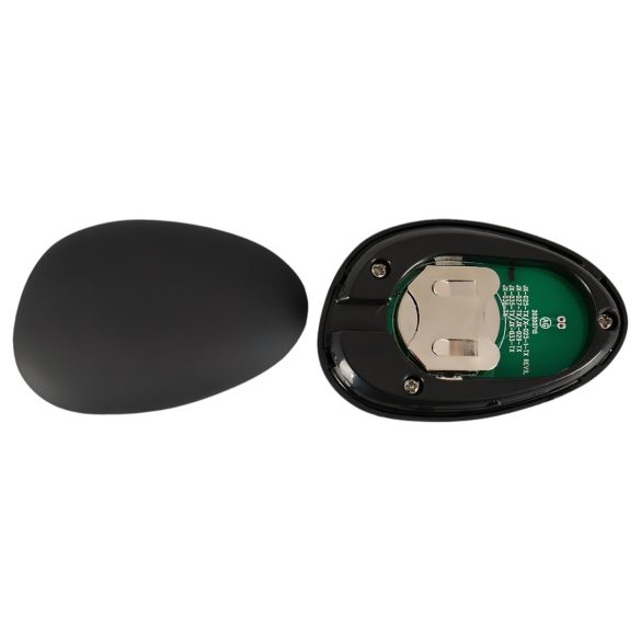 Rebel - bežični prsten za penis i masažer jaja (crni)