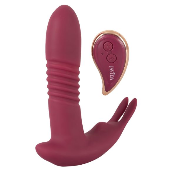 Javida RC - bežični vibrator sa 3 funkcije za klitoris (crveni)