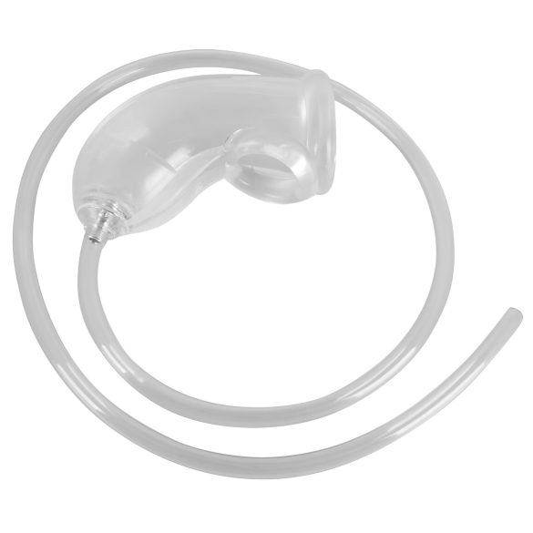 You2Toys Piss Play - dodatak za penis sa izvodnim crevom (prozirno)