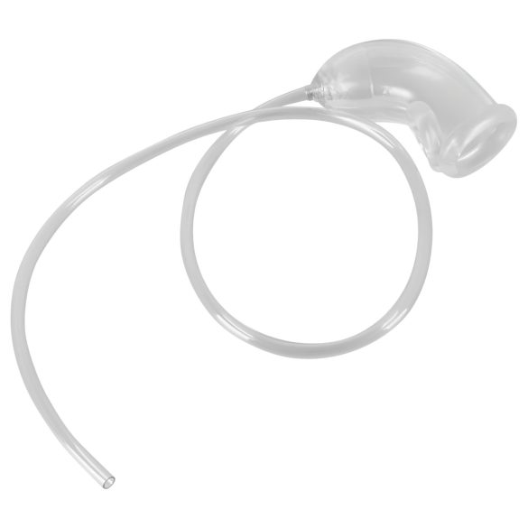 You2Toys Piss Play - dodatak za penis sa izvodnim crevom (prozirno)