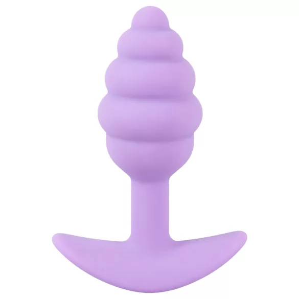 Cuties Mini Butt Plug - silikonski analni čep (ljubičasti, 2,8 cm)